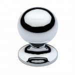 M Marcus Heritage Brass Ball Design Cabinet Knob 32mm 